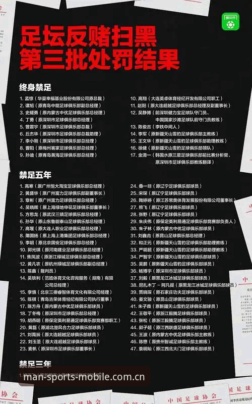 资深用户谈中国足协第三批禁足名单背后的体育乱象与数据洞察